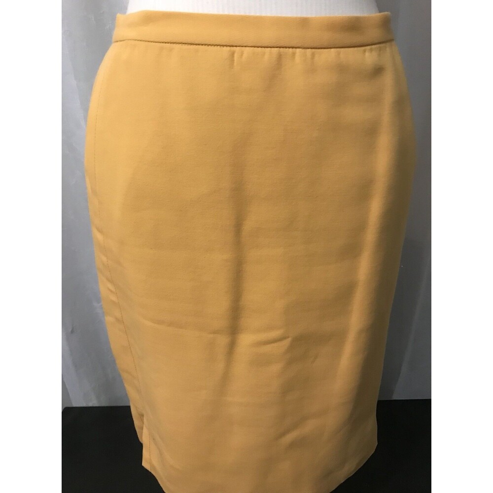 Lafayette 148 New York Women’s Skirt Pumpkin Fully Lined A-Line Skirt Size 8